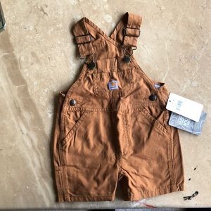 Carhartt 3M Brown Overall Shorts